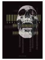 Lacuna Coil Poster Fahne Skull