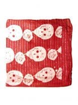 Lurex Tuch Skull Rosen