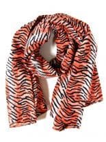Tuch Zebra Muster