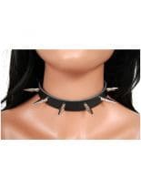 Leder Halsband Punk