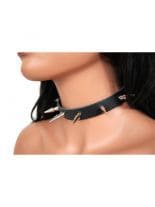 Leder Halsband Punk