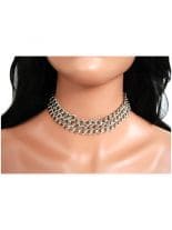 Leder Halsband Ketten