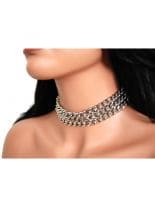 Leder Halsband Ketten