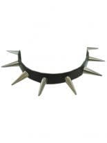 Leder Halsband Conenieten 3 cm