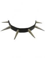Leder Halsband mit 3 cm und 4 cm Conenieten