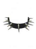 Leder Halsband Gladiator 2 reihig Killernieten