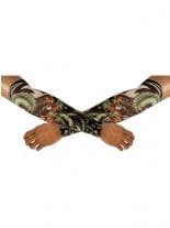 Tattoo Stulpen Drache mit Tiger