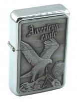 Benzin Sturmfeuerzeug American Eagle Bike