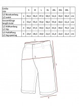 Bundeswehr Bermuda Shorts flecktarn