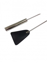 Edelstahlgerte Triangle schwarz