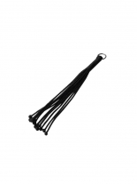 Flogger Leder Peitsche mit Knotenriemen