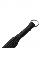 Flogger Leder Peitsche mit Knotenriemen