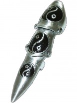 Gothic Gelenkring Yin und Yang