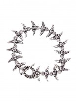 Heavy Metal Armband Devils Horns