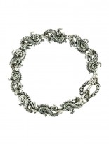 Heavy Metal Armband Drachen
