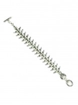 Heavy Metal Armband Drachenskelett