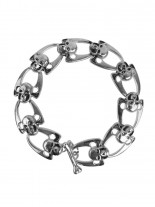Heavy Metal Armband Skull