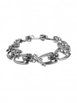 Heavy Metal Armband Skull