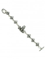 Heavy Metal Armband Skulls