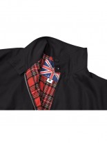 Jacke English Style schwarz