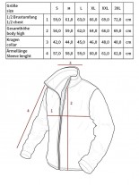 Jacke English Style schwarz