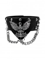 Kunstleder Armband Adler