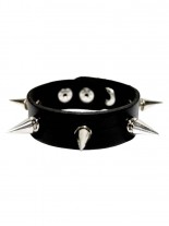 Leder Armband Killer Nieten spitz