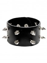 Kunstleder Armband Killer Nieten