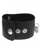 Kunstleder Armband Knochenhand