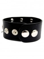 Kunstleder Armband Piratenskull
