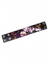 Kunstleder Armband Skull Graffiti