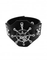Kunstleder Armband Steuerrad