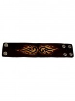 Kunstleder Armband Tribal Flame