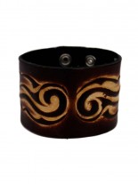 Kunstleder Armband Tribal Flame