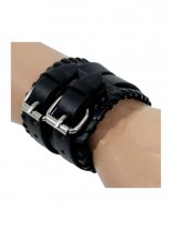 Kunstleder Armband Wickelarmband