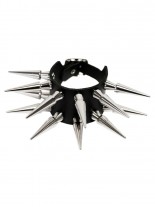 Leder Armband 4,5 cm Conenieten 2 reihig