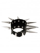 Leder Armband 4,5 cm Conenieten 2 reihig