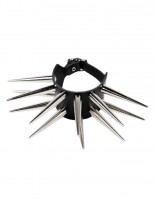 Leder Armband 5,5 cm Conenieten 2 reihig
