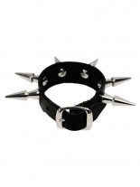 Leder Armband Conenieten 3 cm