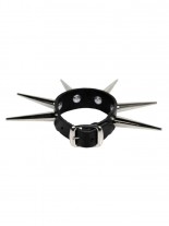Leder Armband Conenieten 4,5 cm