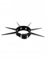 Leder Armband Conenieten 5,5 cm