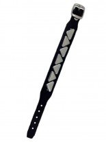 Leder Armband Dreieck Nieten