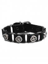 Leder Armband Eiserne Kreuznieten