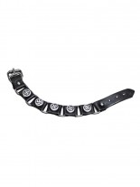 Leder Armband Eiserne Kreuznieten