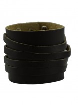 Leder Armband Riemen braun