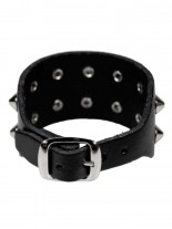 Leder Armband Spike Nieten