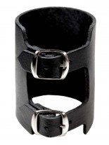 Leder Armband breit