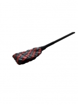 Leder Gerte Peitsche rot schwarz