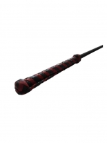 Leder Gerte Peitsche rot schwarz