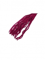 Leder Mini Flogger pink Veloursleder